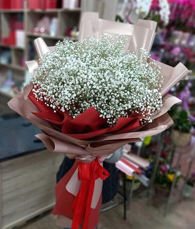 Букет цветов из: Гипсофила в Фаустово