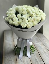 Букет 35 Белых роз в Фаустово