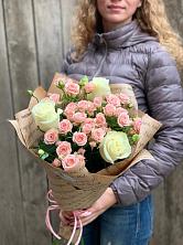 Букет цветов из:  Розы в Фаустово