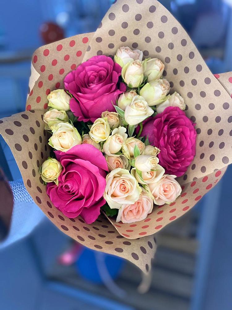 Букет цветов из: Розы в Фаустово