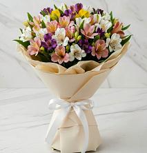 Букет цветов из:  Альстромерии в Фаустово
