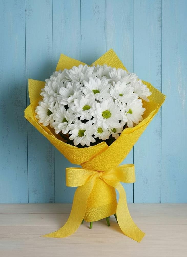 Букет цветов из: Хризантемы в Фаустово