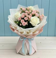 Букет цветов из:  Розы в Фаустово