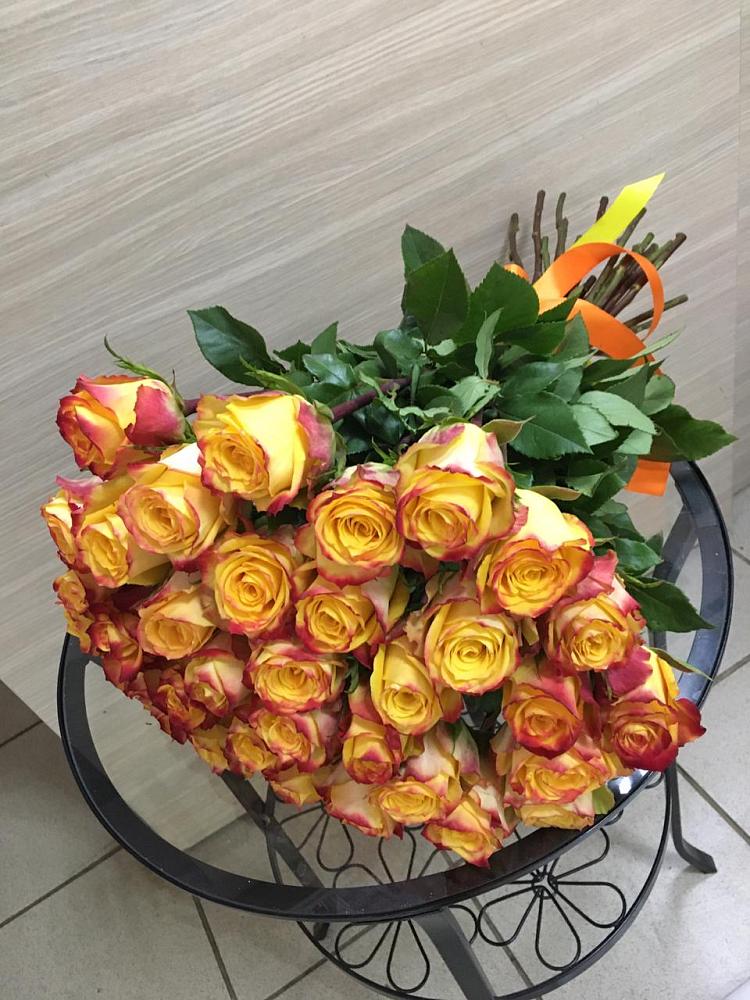 Букет Желтые розы в Фаустово