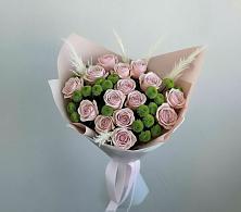 Букет цветов из:  Розы и Хризантемы в Фаустово