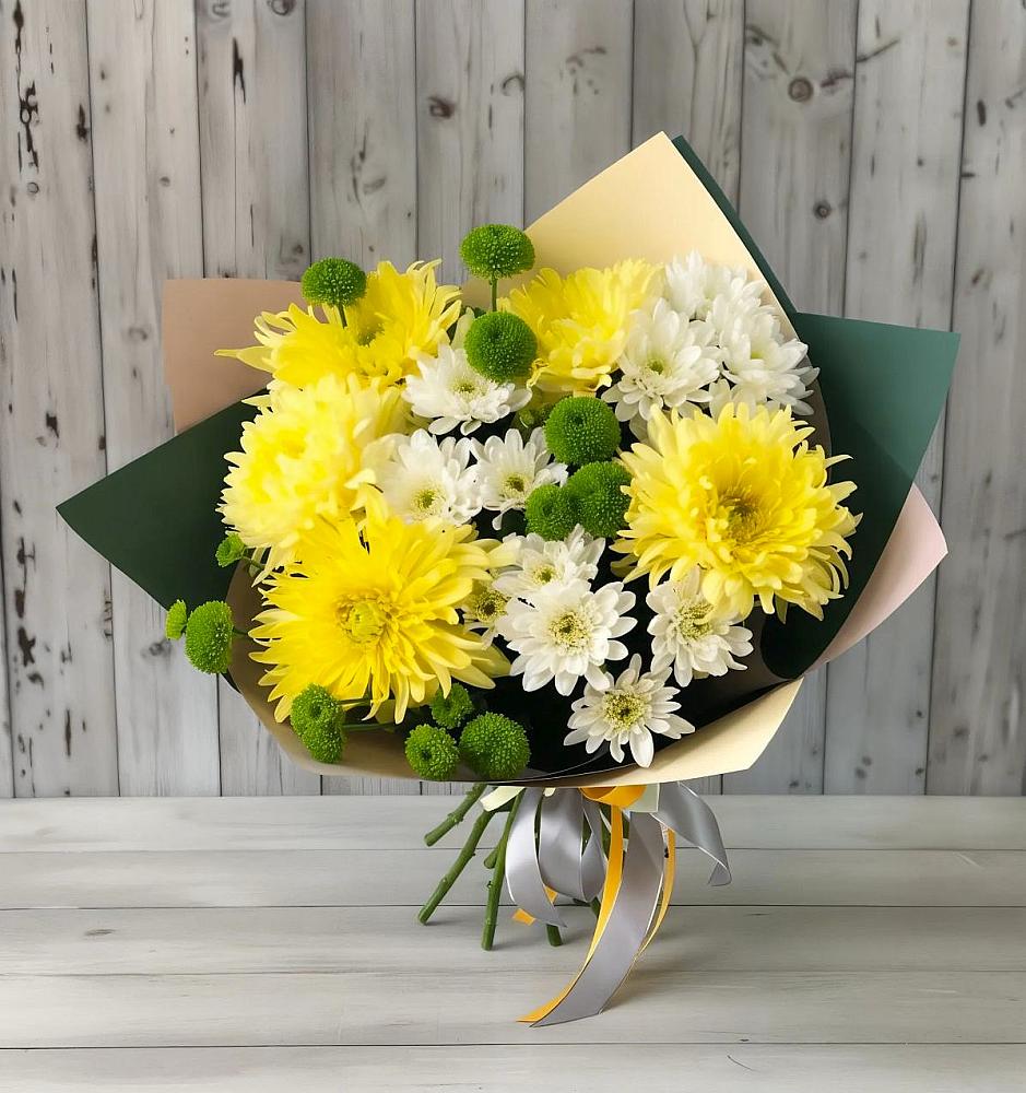 Букет цветов из: Хризантемы в Фаустово