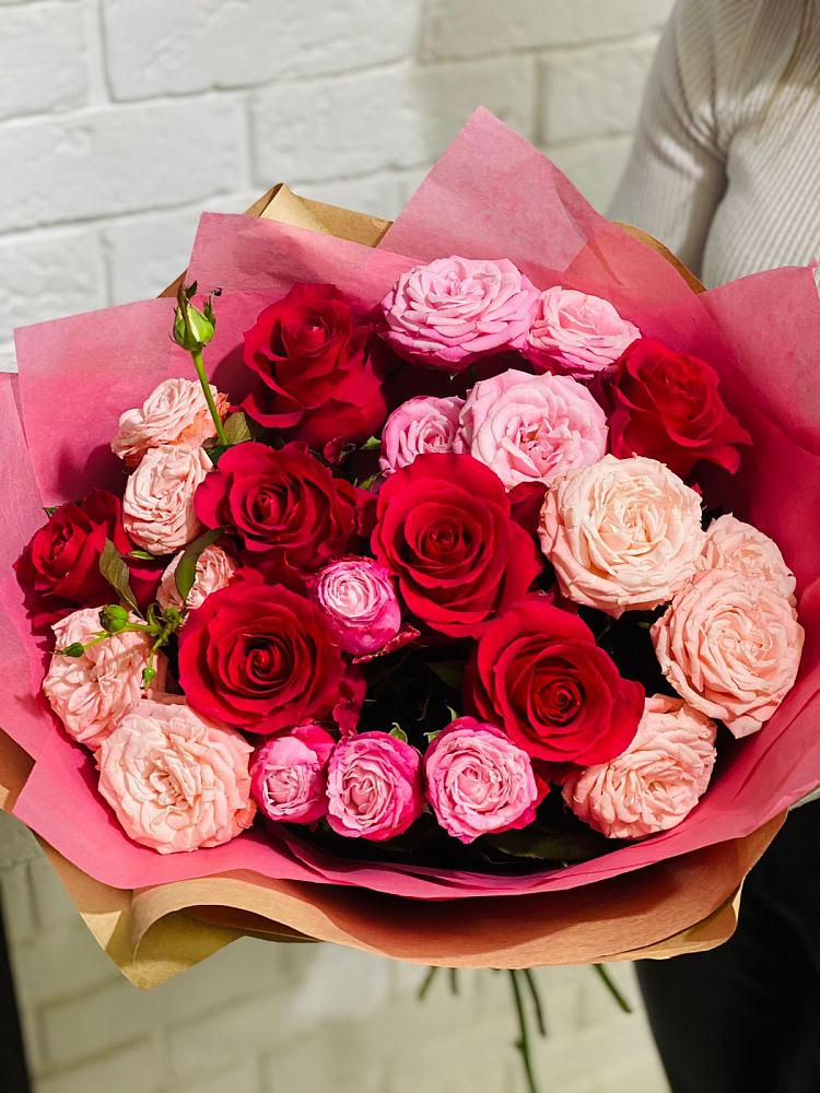 Букет цветов из: Розы в Фаустово