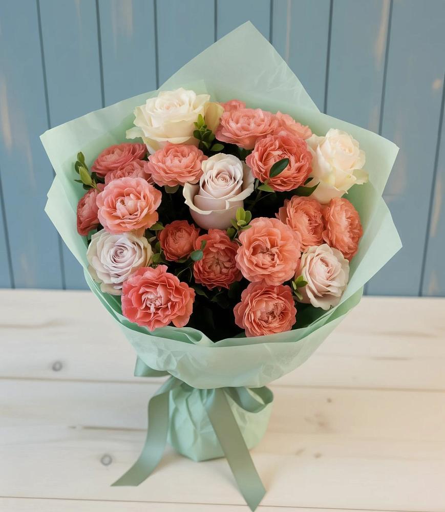 Букет цветов из: Розы в Фаустово