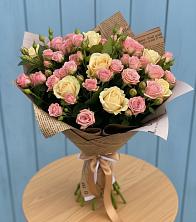 Букет цветов из:  Розы в Фаустово