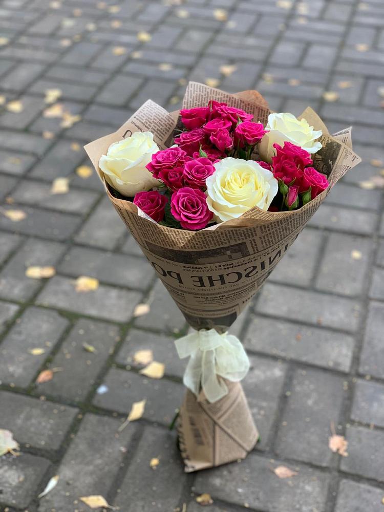 Букет цветов из: Розы в Фаустово