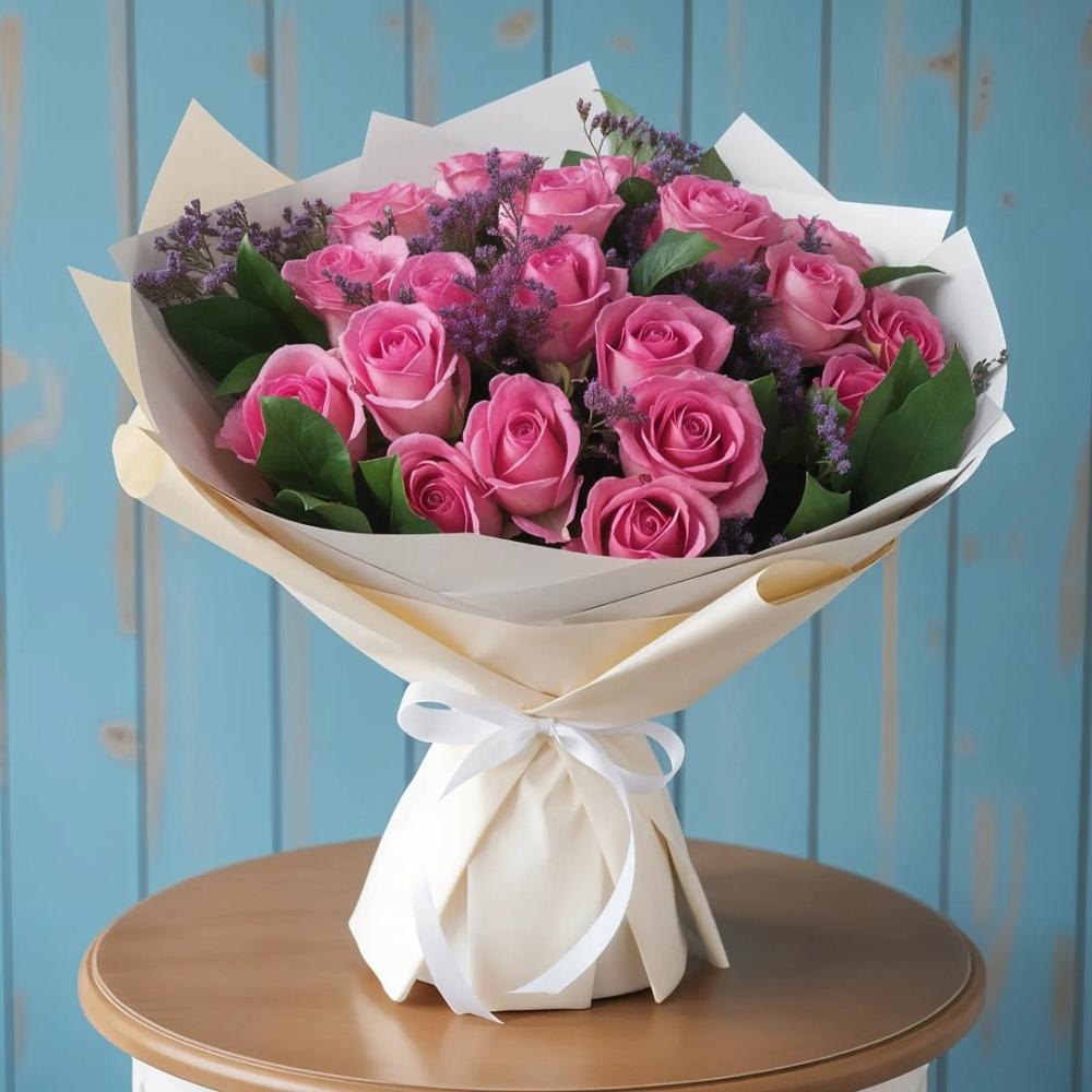 Букет цветов из: Розы в Фаустово