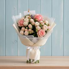 Букет цветов из:  Розы в Фаустово