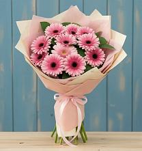 Букет цветов из:  Герберы в Фаустово
